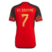 Belgium Kevin De Bruyne #7 Replica Home Shirt World Cup 2022 Short Sleeve